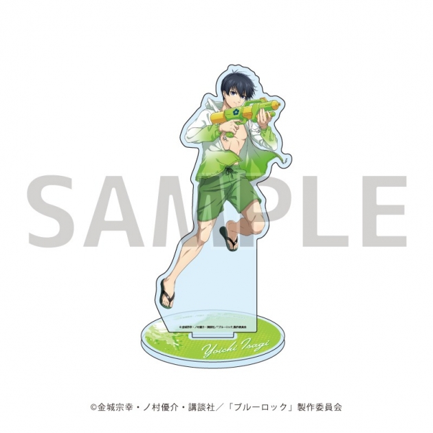 【グッズ-スタンドポップ】TVアニメ『ブルーロック』 ホログラムアクリルスタンド01/水着ver. 潔 世一(描き下ろしイラスト)
