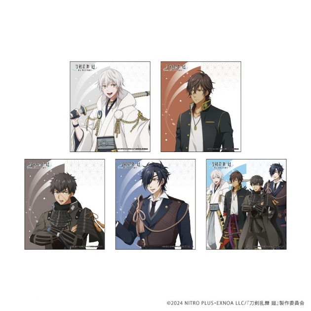 【グッズ-色紙】刀剣乱舞 廻 -虚伝 燃ゆる本能寺- 描きおろしトレーディングミニ色紙【全5種】
