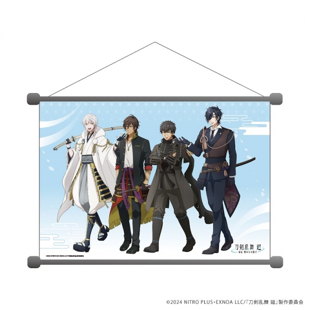 【グッズ-タペストリー】刀剣乱舞 廻 -虚伝 燃ゆる本能寺- 描きおろしB2横タペストリー
