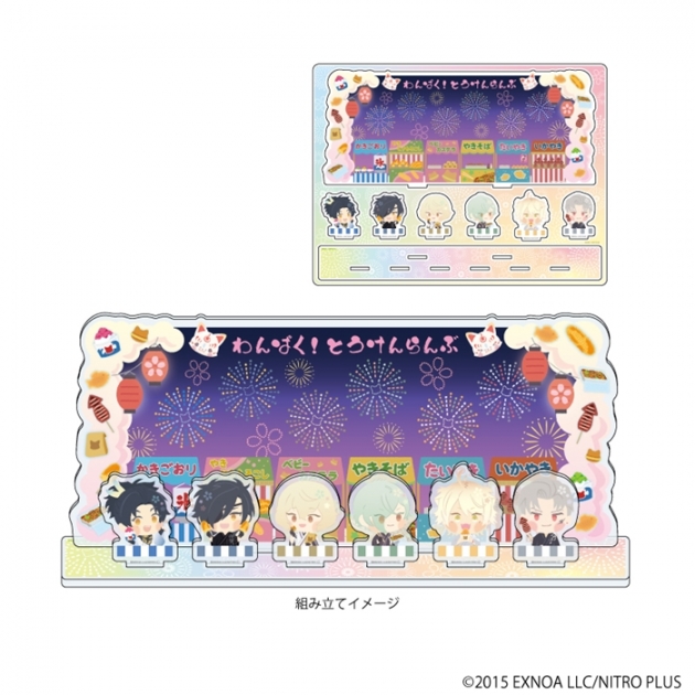 【グッズ-スタンドポップ】わんぱく!刀剣乱舞 アクリルジオラマ02/夏祭り2
