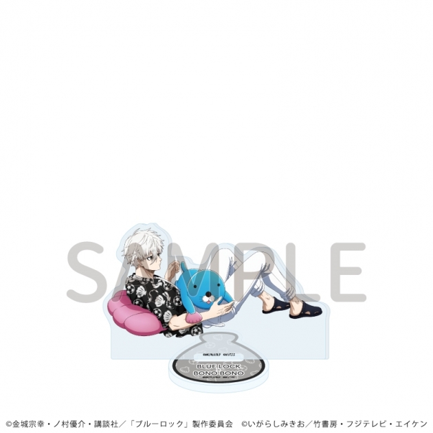 【グッズ-スタンドポップ】TVアニメ『ブルーロック』×『ぼのぼの』 アクリルスタンド15/凪 誠士郎&ぼのぼの B(描き下ろしイラスト)
