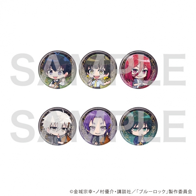 【グッズ-バッチ】TVアニメ『ブルーロック』 ホログラム缶バッジ(57mm)14/バンドver. ブラインド(全6種)(ミニキャライラスト)
