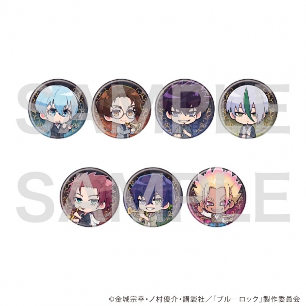 【グッズ-バッチ】TVアニメ『ブルーロック』 ホログラム缶バッジ(57mm)15/バンドver. ブラインド(全7種)(ミニキャライラスト)
