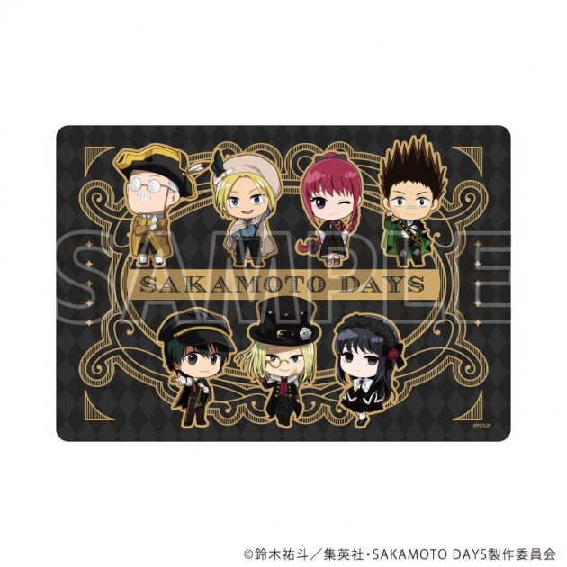 【グッズ-カードケース】SAKAMOTO DAYS キャラクリアケース08/ゴシック風ver. (ミニキャライラスト)