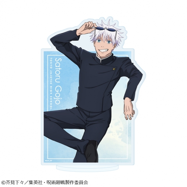 【グッズ-スタンドポップ】呪術廻戦 懐玉・玉折 ホログラムビッグアクリルスタンド Class Photo 懐玉・玉折 五条悟
