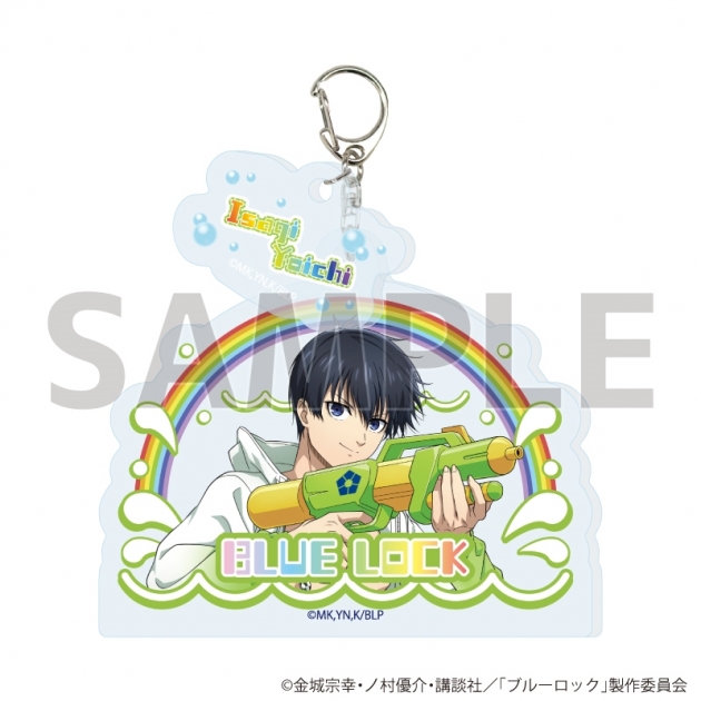 【グッズ-キーホルダー】TVアニメ『ブルーロック』 パーツ付きアクリルキーホルダー35/潔 世一 水着ver.(描き下ろしイラスト)
