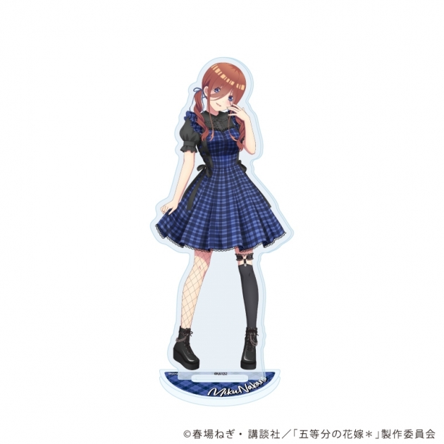 【グッズ-スタンドポップ】五等分の花嫁* アクリルスタンド08/三玖 甘辛ロックver.(描き下ろしイラスト)
