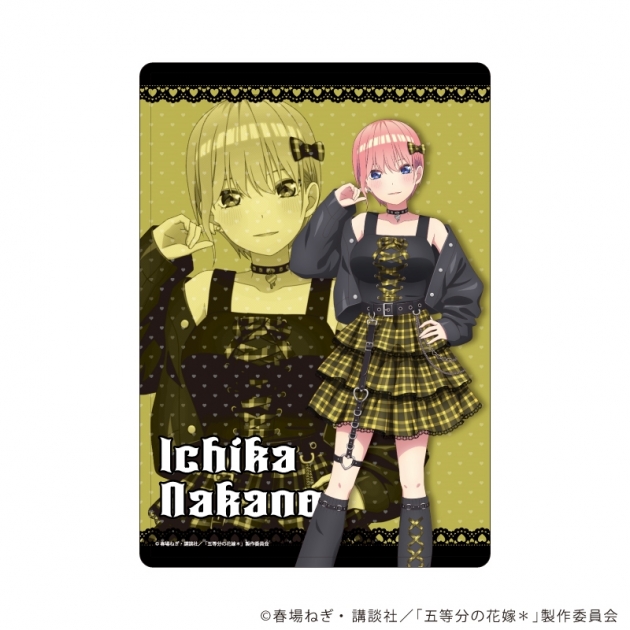 【グッズ-カードケース】五等分の花嫁* キャラクリアケース01/一花 甘辛ロックver.(描き下ろしイラスト)
