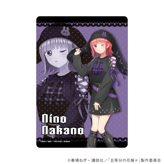 【グッズ-カードケース】五等分の花嫁* キャラクリアケース02/二乃 甘辛ロックver.(描き下ろしイラスト)
