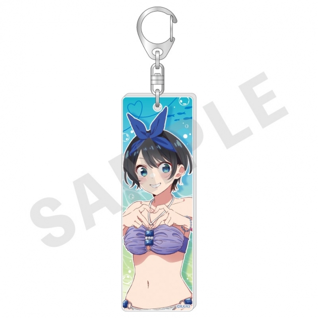 【グッズ-キーホルダー】「彼女、お借りします」 アクリルキーホルダー(更科 瑠夏)
