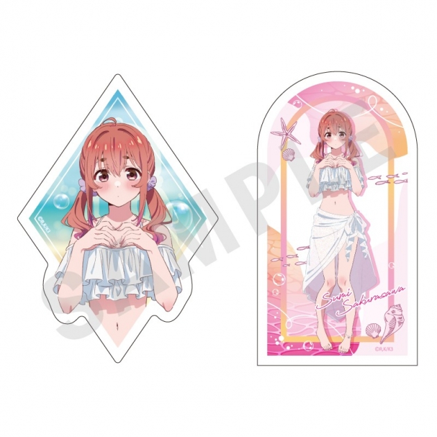 【グッズ-ステッカー】「彼女、お借りします」 ステッカーセット 桜沢墨
