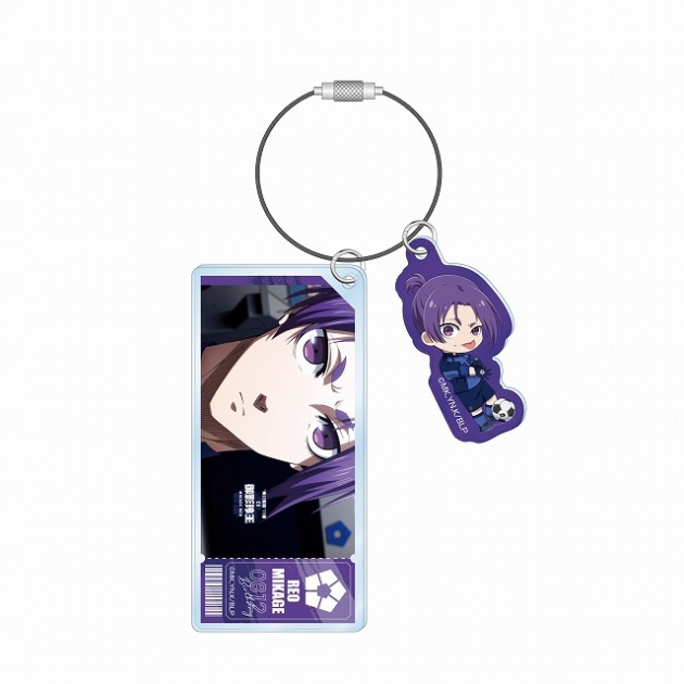 【グッズ-キーホルダー】ブルーロック ～favorite series～ ワイヤーアクリルキーホルダー(御影 玲王)
