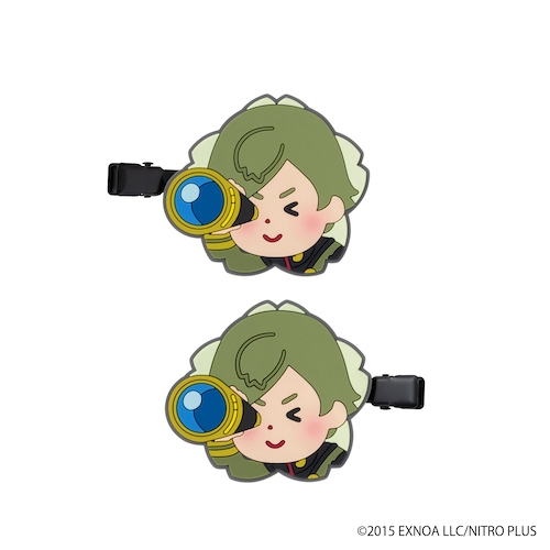 【グッズ-ヘアバンド】刀剣乱舞 わくわく本丸スタンプ 前髪クリップ vol.2(鶯丸)
