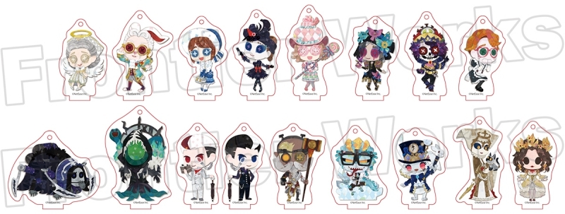 Identity V おまんじゅうにぎにぎマスコット3 アニメイト 特典付 ミラーアクリルキーホルダー 21年10月発売 Attic キャラクター グッズ 雑貨情報