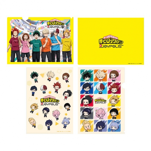 【グッズ-クリアファイル】僕のヒーローアカデミア in JOYPOLIS　クリアファイルセット
