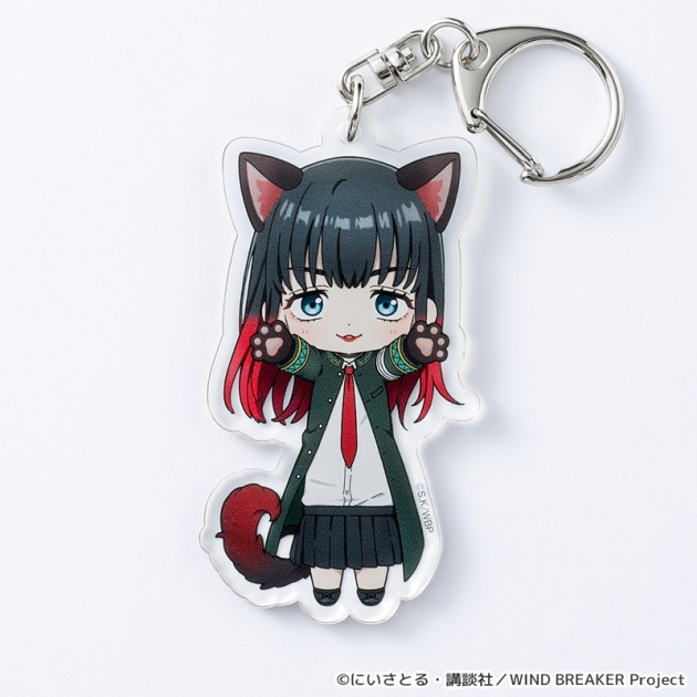 【グッズ-キーホルダー】WIND BREAKER のび猫アクリルキーホルダー 第2弾(椿野 佑)
