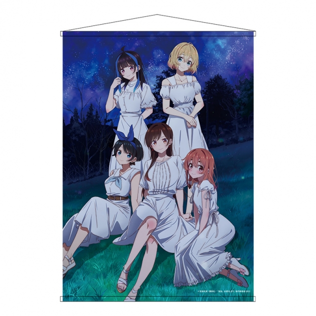 【グッズ-タペストリー】彼女、お借りします B1タペストリー
