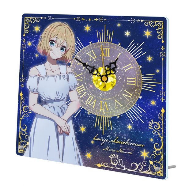 【グッズ-時計】彼女、お借りします アクリル置時計【七海麻美】
