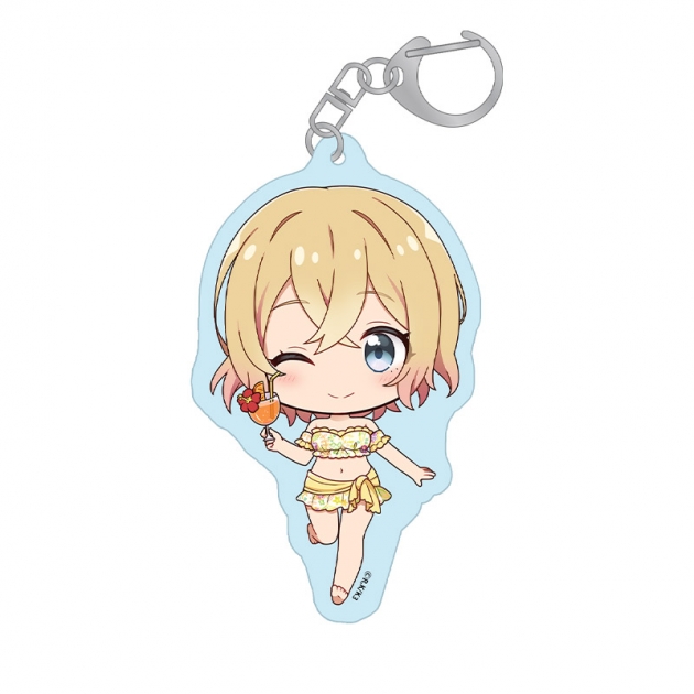 【グッズ-キーホルダー】彼女、お借りします ぷちちょこアクリルキーホルダー【七海麻美】水着
