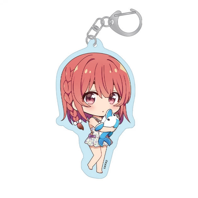 【グッズ-キーホルダー】彼女、お借りします ぷちちょこアクリルキーホルダー【桜沢墨】水着
