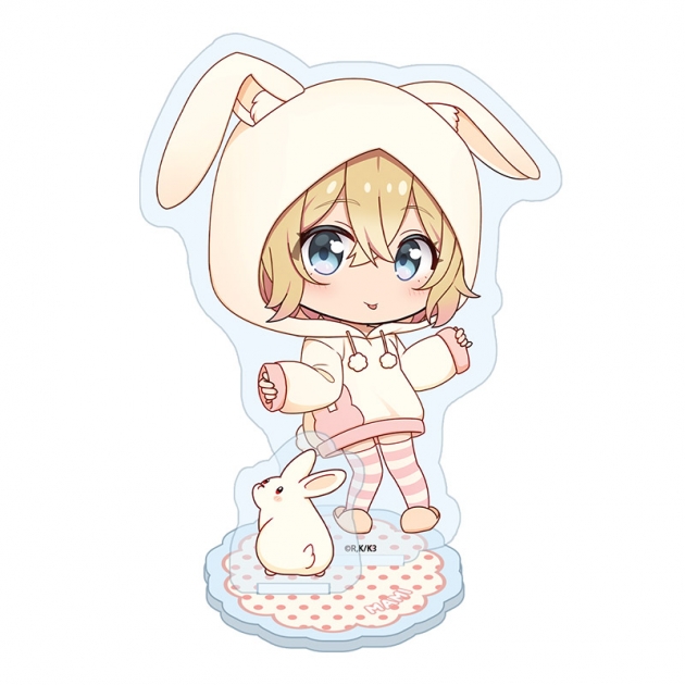 【グッズ-スタンドポップ】彼女、お借りします ぷちちょこアクリルスタンド【七海麻美】けもみみパーカー
