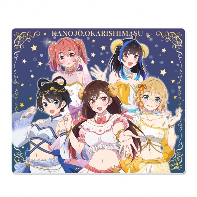 【グッズ-マウスパッド】彼女、お借りします 描き下ろしマウスパッド 星座ver.
