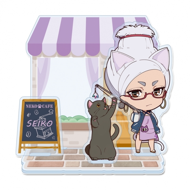 【グッズ-スタンドポップ】TVアニメ『ダンダダン』 ぷちちょこ ミニアクリルジオラマ【星子】猫カフェ
