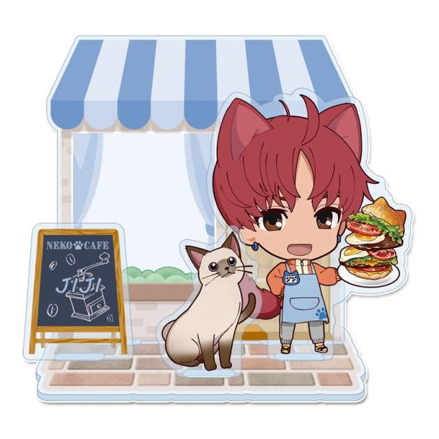 【グッズ-スタンドポップ】TVアニメ『ダンダダン』 ぷちちょこ ミニアクリルジオラマ【ジジ】猫カフェ
