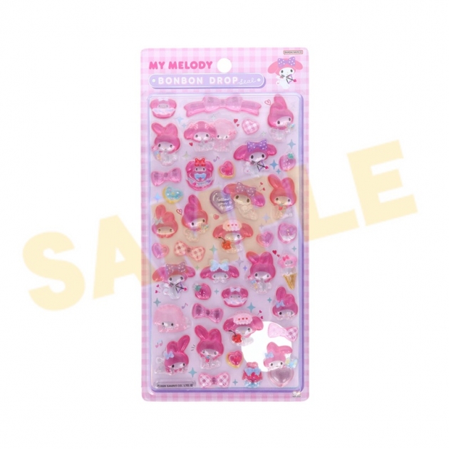 【グッズ-シール】サンリオ ボンボンドロップシール マイメロディ
