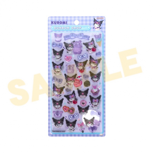 【グッズ-シール】サンリオ ボンボンドロップシール クロミ
