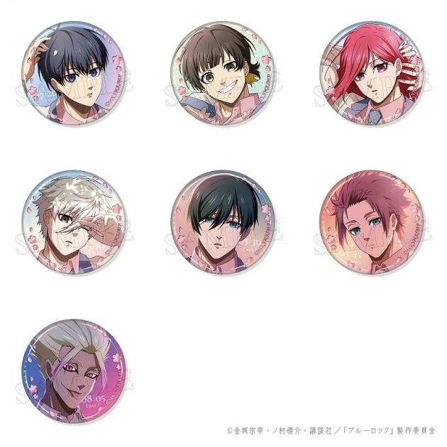 【グッズ-バッチ】ブルーロック SAKURA トレーディング箔押し缶バッジ
