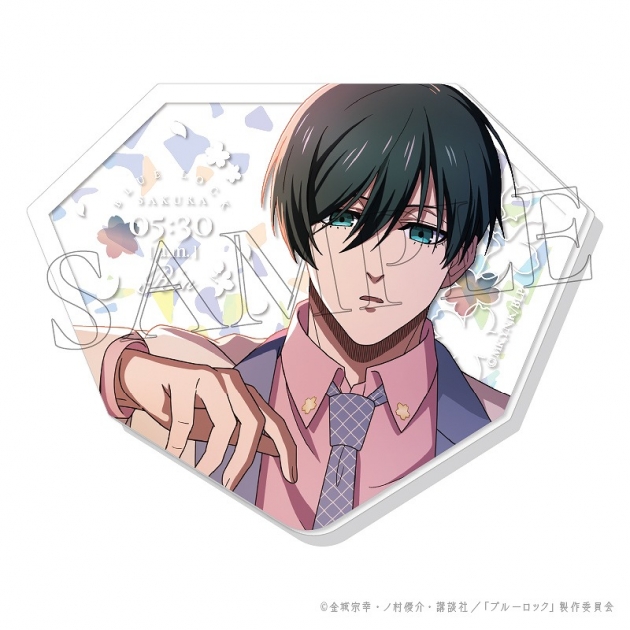 【グッズ-カード】ブルーロック SAKURA ぴくりあプレート hologram 5.糸師 凛
