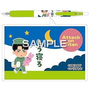 進撃の巨人 いらすとやコラボ サラサボールペン デルガード 21年12月発売 Attic キャラクター グッズ 雑貨情報