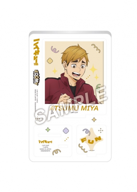 【グッズ-スタンドポップ】ハイキュー!! 喜怒哀楽ZOOMYアクリルスタンド 宮 侑【アニメイト限定】
