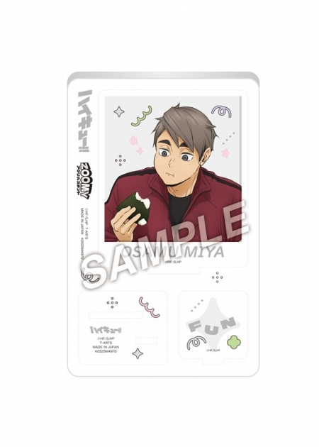 【グッズ-スタンドポップ】ハイキュー!! 喜怒哀楽ZOOMYアクリルスタンド 宮 治【アニメイト限定】
