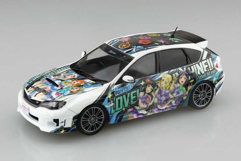 【プラモデル】痛車 No.2 ラブライブ!サンシャイン!! GRB インプレッサ WRX STI '10(スバル) 1/24
