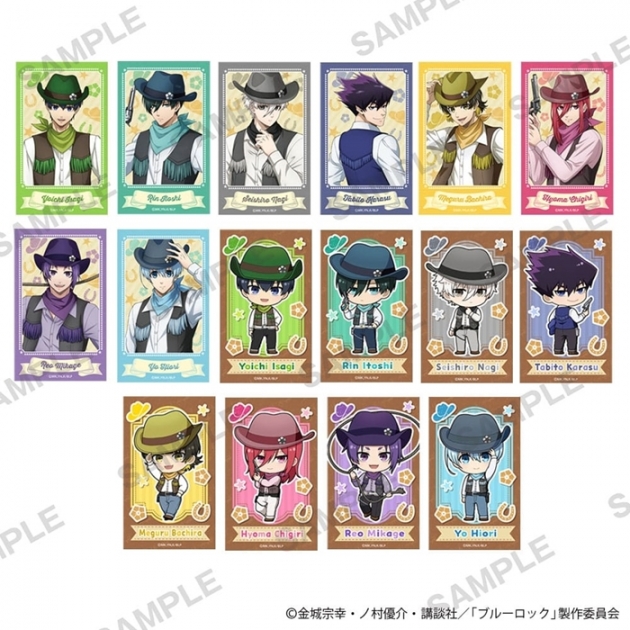 【グッズ-ブロマイド】TVアニメ「ブルーロック」 トレーディングミニブロマイド カウボーイ Ver.
