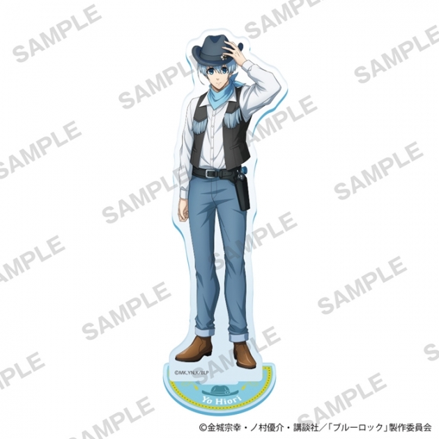 【グッズ-スタンドポップ】TVアニメ「ブルーロック」 アクリルスタンド カウボーイ Ver. 氷織 羊
