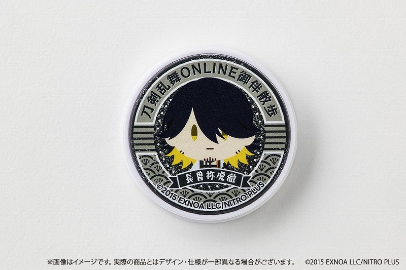 【グッズ-携帯グッズ】刀剣乱舞ONLINE 御伴散歩 スマホグリップ vol.2 長曽祢虎徹
