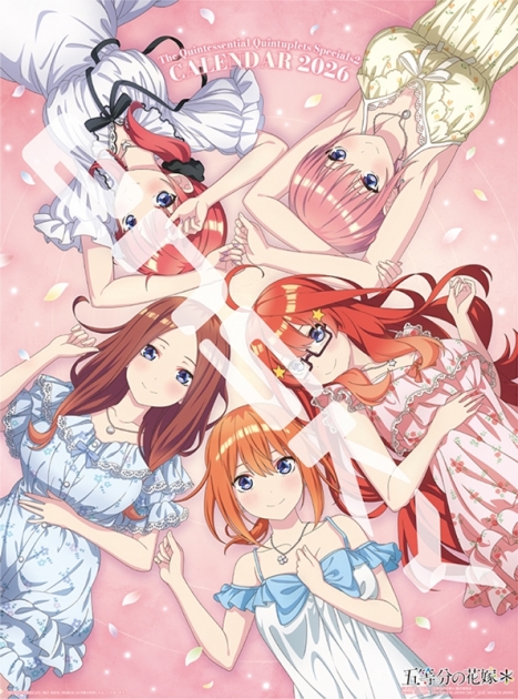 【カレンダー】五等分の花嫁* CL-035 2026年壁掛けカレンダー
