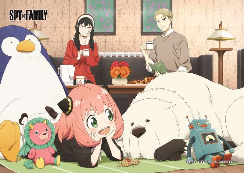 【グッズ-ジグソーパズル】アニメ『SPY×FAMILY』 208-ML08 くつろぎのひととき
