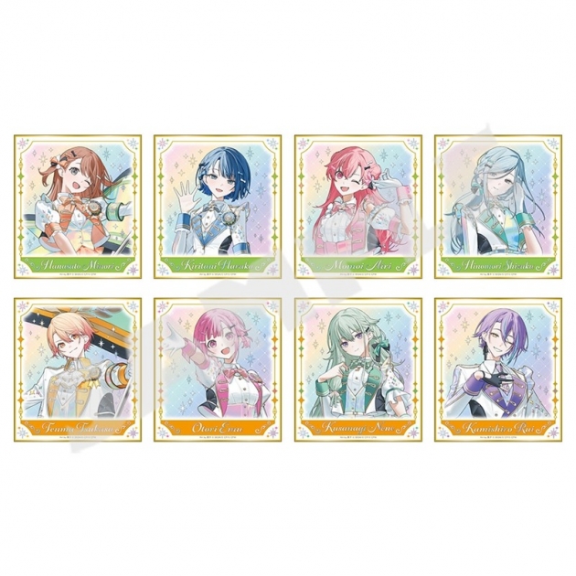 【グッズ-色紙】プロジェクトセカイ カラフルステージ! feat. 初音ミク 『プロジェクトセカイ 5th Anniversary 感謝祭』オーロラ箔押しミニ色紙コレクション C MORE MORE JUMP!&ワンダーランズ×ショウタイム(全8種)
