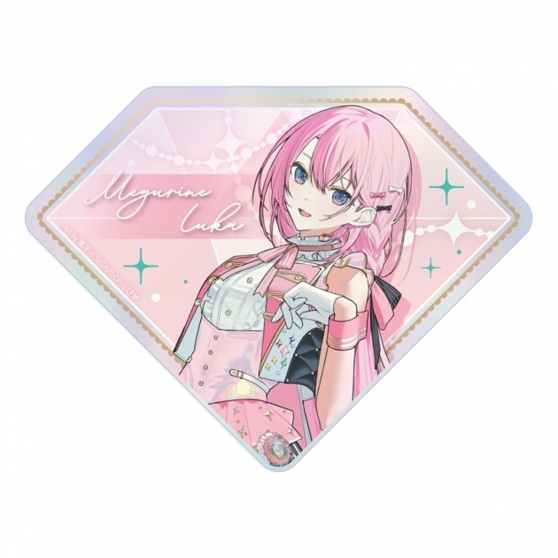 【グッズ-置きもの】プロジェクトセカイ カラフルステージ! feat. 初音ミク 『プロジェクトセカイ 5th Anniversary 感謝祭』ダイヤ型オーロラアクリルブロック4 巡音ルカ
