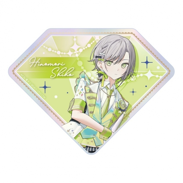 【グッズ-置きもの】プロジェクトセカイ カラフルステージ! feat. 初音ミク 『プロジェクトセカイ 5th Anniversary 感謝祭』ダイヤ型オーロラアクリルブロック10 日野森 志歩
