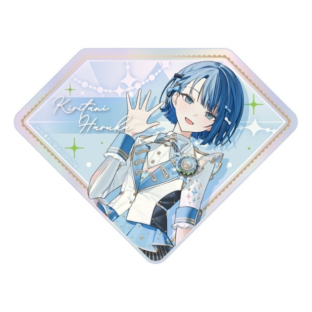 【グッズ-置きもの】プロジェクトセカイ カラフルステージ! feat. 初音ミク 『プロジェクトセカイ 5th Anniversary 感謝祭』ダイヤ型オーロラアクリルブロック12 桐谷 遥
