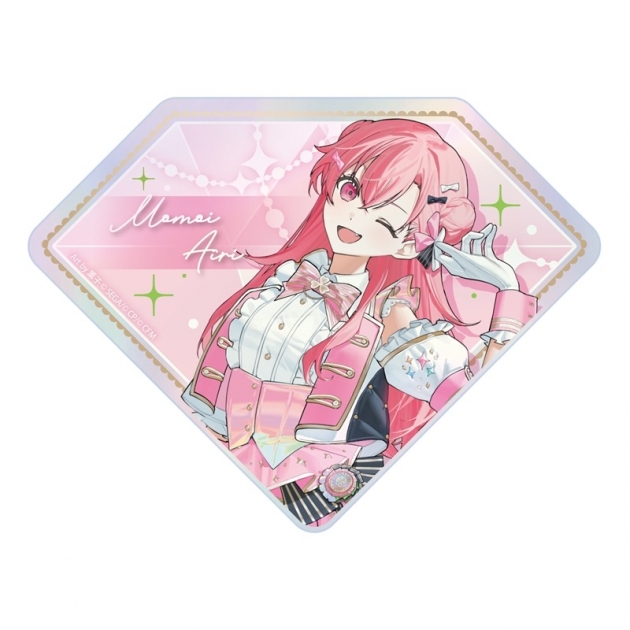 【グッズ-置きもの】プロジェクトセカイ カラフルステージ! feat. 初音ミク 『プロジェクトセカイ 5th Anniversary 感謝祭』ダイヤ型オーロラアクリルブロック13 桃井 愛莉
