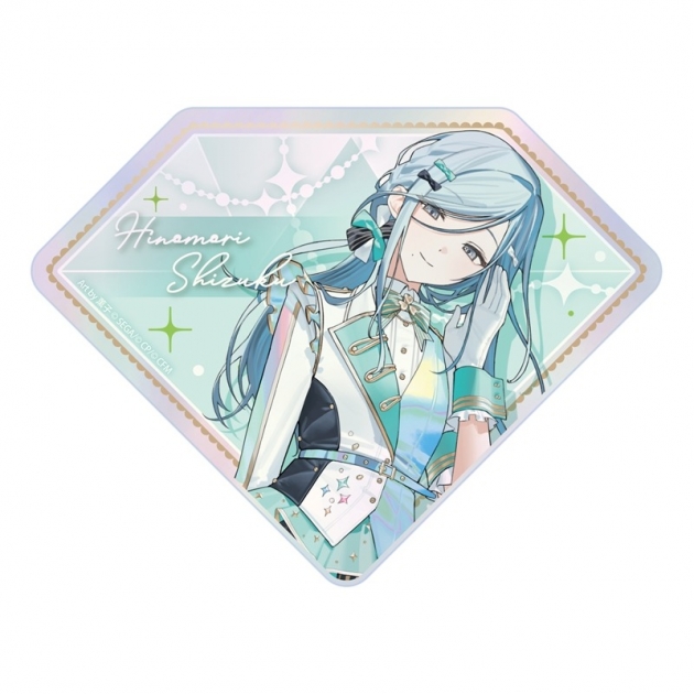 【グッズ-置きもの】プロジェクトセカイ カラフルステージ! feat. 初音ミク 『プロジェクトセカイ 5th Anniversary 感謝祭』ダイヤ型オーロラアクリルブロック14 日野森 雫
