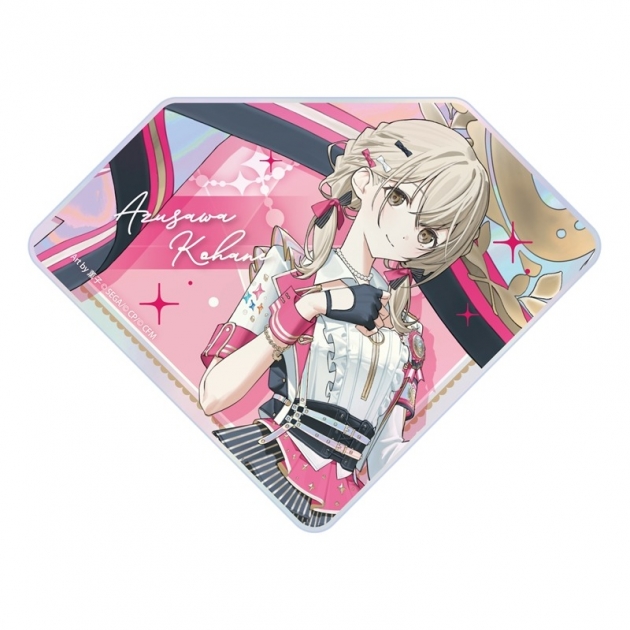 【グッズ-置きもの】プロジェクトセカイ カラフルステージ! feat. 初音ミク 『プロジェクトセカイ 5th Anniversary 感謝祭』ダイヤ型オーロラアクリルブロック15 小豆沢 こはね
