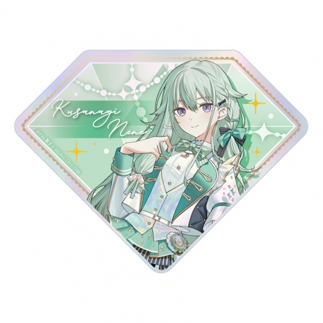 【グッズ-置きもの】プロジェクトセカイ カラフルステージ! feat. 初音ミク 『プロジェクトセカイ 5th Anniversary 感謝祭』ダイヤ型オーロラアクリルブロック21 草薙 寧々
