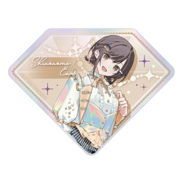 【グッズ-置きもの】プロジェクトセカイ カラフルステージ! feat. 初音ミク 『プロジェクトセカイ 5th Anniversary 感謝祭』ダイヤ型オーロラアクリルブロック25 東雲 絵名
